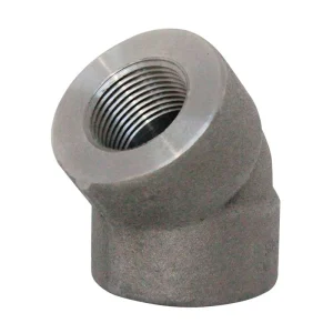 CODO 45° ACERO AL CARBONO 3000 LBS NPT
